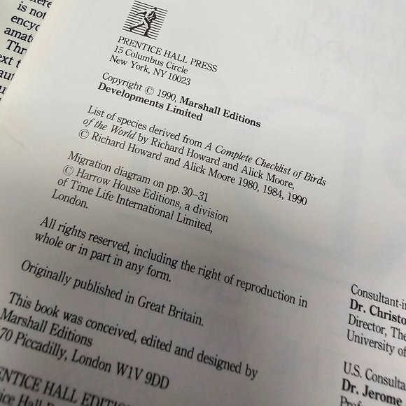 The Illustrated Encyclopedia BIRDS World DR Christopher Perrins History Book 90s - Picture 11 of 16